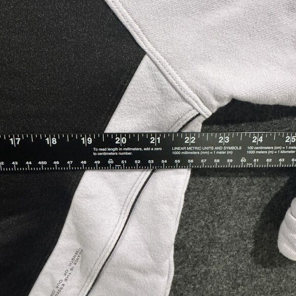 Koral Mantle Sweatshirt Women's Medium Black Lavender Warm Up Fleece - Picture 4 of 9